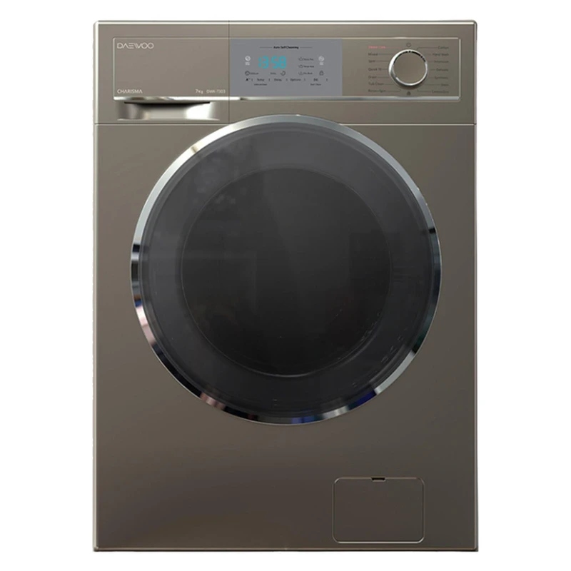 ماشین لباسشویی 8 کیلو گرمی دوو مدل LM-830S استیل